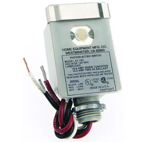 Light Control, 120 V, 16.6 A Gray Light Control, 120 V, 16.6 A Gray