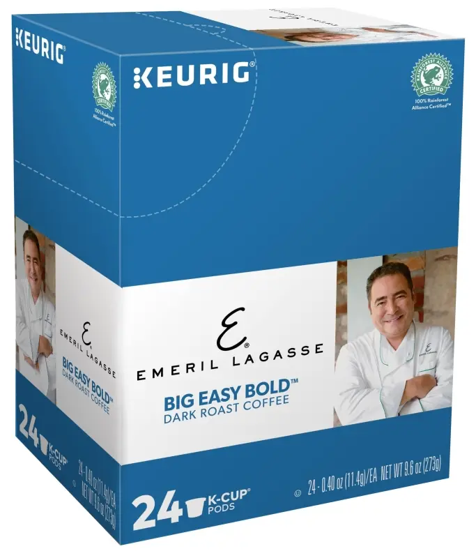Keurig K-Cup Pod Box Yes Caffeine Dark Roast Box - pack of 96 5000340299-XCP4