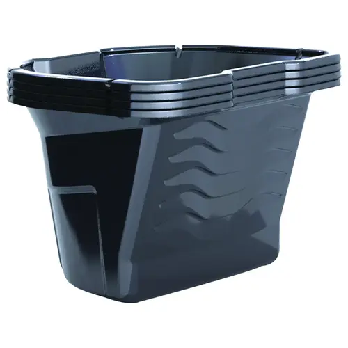 Paint Pail, Plastic Black - pack of 4