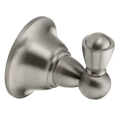 Sage Single Robe Hook Brushed Nickel Finish Sage Single Robe Hook Brushed Nickel Finish