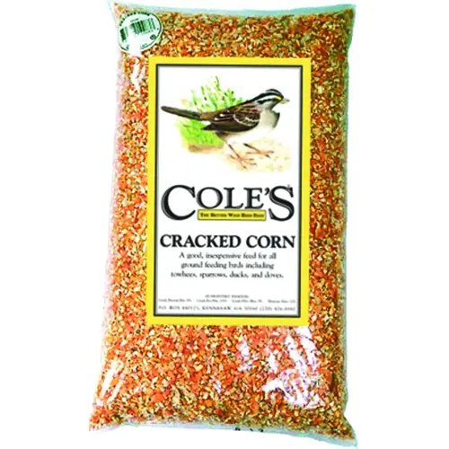 Wild Bird Food Assorted Species Cracked Corn 10 lb