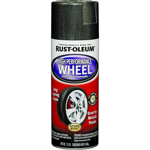 AUTOMOTIVE Wheel Coating, Graphite, 11 oz, Aerosol Can AUTOMOTIVE Wheel Coating, Graphite, 11 oz, Aerosol Can
