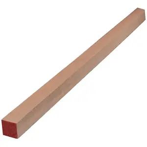 Alexandria Moulding 02834-R0036C1 Dowel Square Hardwood 3/4" D X 36" L 1 pk Red