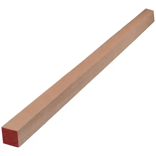 Dowel Square Hardwood 3/4" D X 36" L 1 pk Red Dowel Square Hardwood 3/4" D X 36" L 1 pk Red