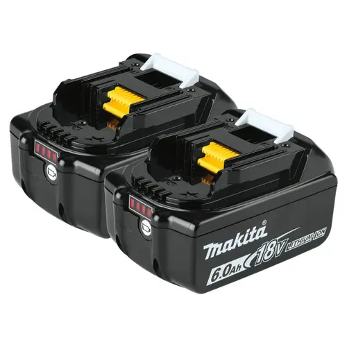 Battery, 18 V Battery, 6 Ah, 55 min Charging Black - pack of 2 Battery, 18 V Battery, 6 Ah, 55 min Charging Black - pack of 2