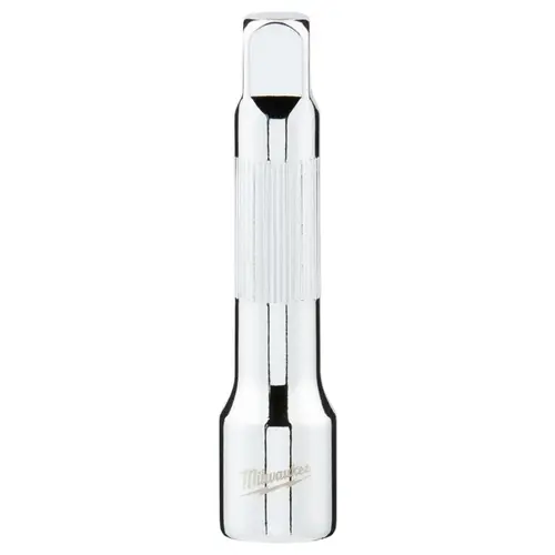 Socket Extension, 3/8 in Drive, 3/8 in Output Drive, Male Square Output Drive, 3 in L, Chrome Socket Extension, 3/8 in Drive, 3/8 in Output Drive, Male Square Output Drive, 3 in L, Chrome