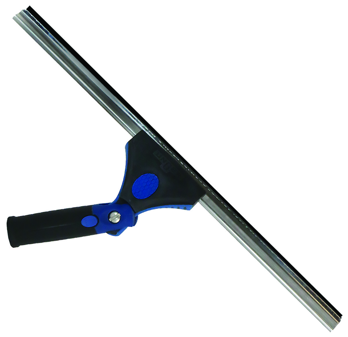 Unger 975510 Swivel Squeegee, 18 in Blade, Stainless Steel Blade Blue