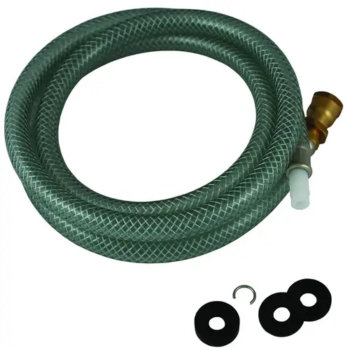 Replacement Sink Spray Hose, 48 in L, Brass/Plastic Black Replacement Sink Spray Hose, 48 in L, Brass/Plastic Black