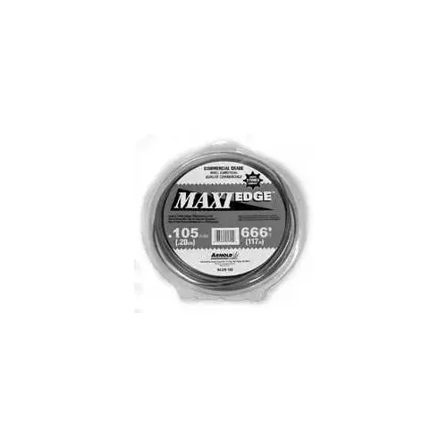 Maxi Edge Trimmer Line Spool, 0.105 in Dia, 665 ft L, Polymer Red Maxi Edge Trimmer Line Spool, 0.105 in Dia, 665 ft L, Polymer Red