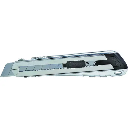 25mm FATMAX Snap-Off Knife, 8 in, Carbon Steel, Black/Silver 25mm FATMAX Snap-Off Knife, 8 in, Carbon Steel, Black/Silver