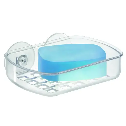 Suction Soap Cradle, Plastic, Clear Suction Soap Cradle, Plastic, Clear