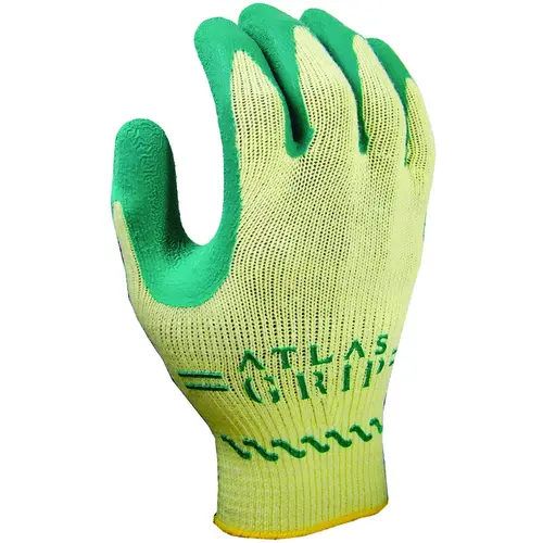 Ergonomic Protective Gloves, XS, Knit Wrist Cuff, Green/Yellow - pack of 12 Ergonomic Protective Gloves, XS, Knit Wrist Cuff, Green/Yellow - pack of 12