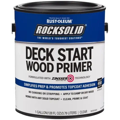 RockSolid Clear Exterior Primer, 1 Gal.