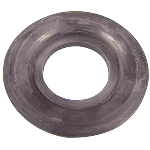Tub Drain Cartridge Gasket, Rubber, For: Tub Drain Assemblies Black