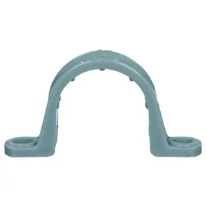 Carlon E977EC20-UPC 3/4" Conduit Clamp, PVC, Gray - pack of 20