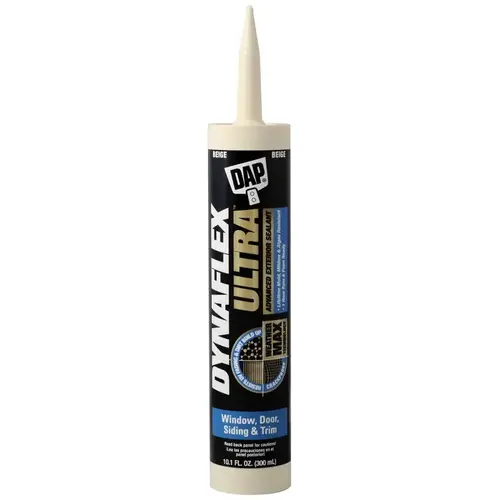 DYNAFLEX ULTRA Advanced Exterior Sealant, Beige, 40 to 100 deg F, 10.1 oz Cartridge DYNAFLEX ULTRA Advanced Exterior Sealant, Beige, 40 to 100 deg F, 10.1 oz Cartridge