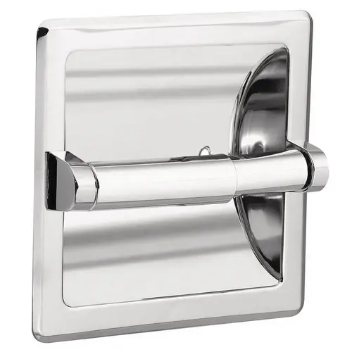Commercial Recessed Paper Holder Bright Chrome Finish
