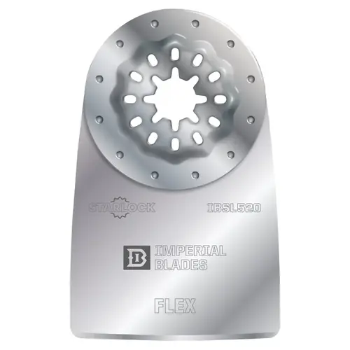 Starlock IBSL520 Flexible Scraper, 2 in D Cutting, HCS Silver Starlock IBSL520 Flexible Scraper, 2 in D Cutting, HCS Silver