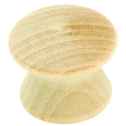 1" (25 mm) Diameter Allison Value Cabinet Knob Unfinished Wood, Birch Finish Pair 1" (25 mm) Diameter Allison Value Cabinet Knob Unfinished Wood, Birch Finish Pair