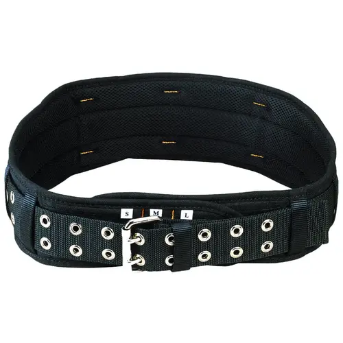 Tool Belt, 29 to 46 in Waist, Black Tool Belt, 29 to 46 in Waist, Black