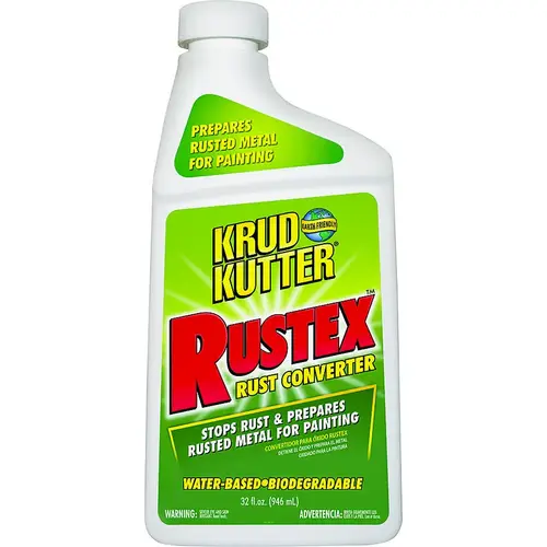 RUSTEX Corrosion Inhibitor, Liquid, Mild, Light Green, 32 oz, Bottle RUSTEX Corrosion Inhibitor, Liquid, Mild, Light Green, 32 oz, Bottle