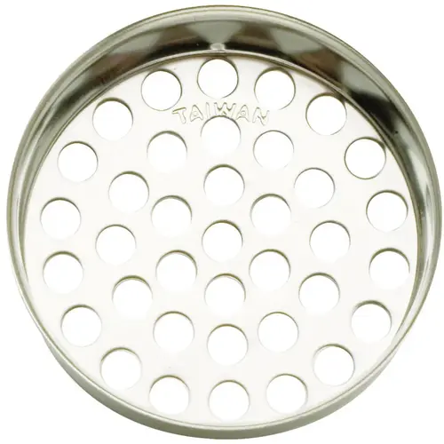 Bathtub Strainer, Chrome, Specifications: 1-3/8 in Dia Mesh
