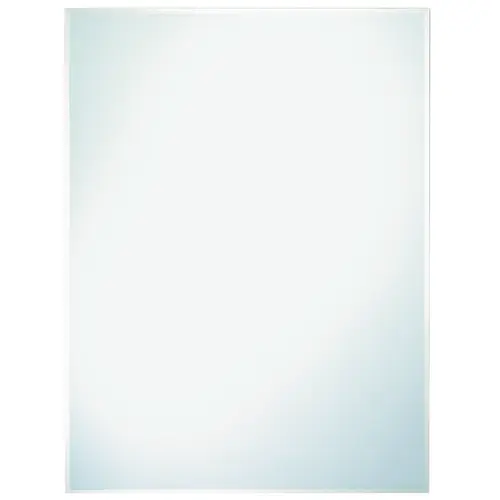 Somerset Frameless Mirror, 48 in L, 36 in W, Rectangular, Clear Frame Somerset Frameless Mirror, 48 in L, 36 in W, Rectangular, Clear Frame