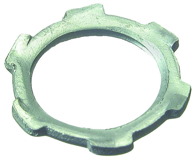 Halex 26191 1/2 In. Rigid & IMC Steel Reversible Conduit Locknut Zinc - pack of 20