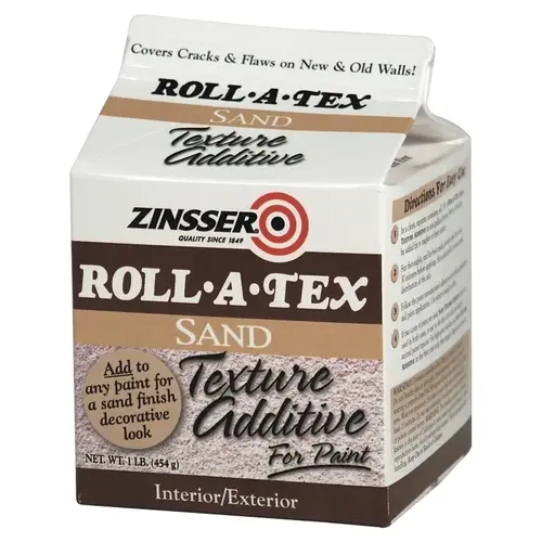 Zinsser 22616-XCP6 Roll-A-Tex Sand Texture Additive, Solid, 1 lb