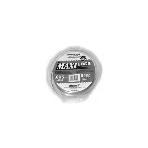 Maxi Edge Trimmer Line Spool, 0.095 in Dia, 819 ft L, Polymer, Orange Maxi Edge Trimmer Line Spool, 0.095 in Dia, 819 ft L, Polymer, Orange