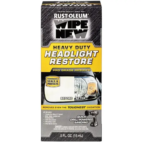 Headlight Restore, Heavy-Duty Headlight Restore, Heavy-Duty