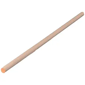 Alexandria Moulding 02538-R0048C1-XCP20 Round Dowel, 3/8 in Dia, 48 in L, Ramin Wood - pack of 20