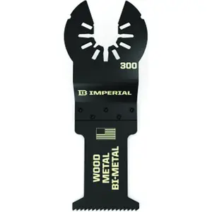 Imperial Blades IBOA300-1 ONE FIT 18 TPI 1-1/4 In. Wood/Nails Oscillating Blade