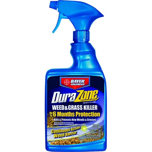 DuraZone Weed and Grass Killer, Liquid, Light Beige/White, 24 oz Bottle DuraZone Weed and Grass Killer, Liquid, Light Beige/White, 24 oz Bottle