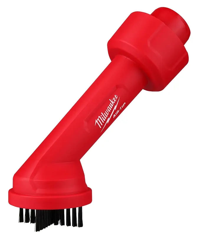 Milwaukee Wet/Dry Vac Brush AIR-TIP 1-1/4 - 2-1/2 Shop Cross Red 49-90-2035 Milwaukee Wet/Dry Vac Brush AIR-TIP 1-1/4 - 2-1/2 Shop Cross Red 49-90-2035