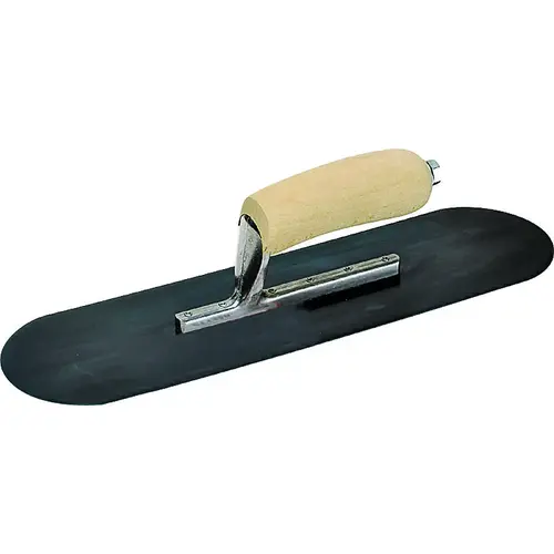 Pool Trowel, Steel Blade, Comfort Grip, Curved Handle, Wood Handle, 4-1/2 in OAW Pool Trowel, Steel Blade, Comfort Grip, Curved Handle, Wood Handle, 4-1/2 in OAW