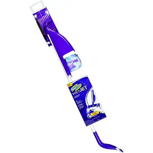 WetJet Wet Jet Kit, Synthetic Mop Head Purple/White WetJet Wet Jet Kit, Synthetic Mop Head Purple/White