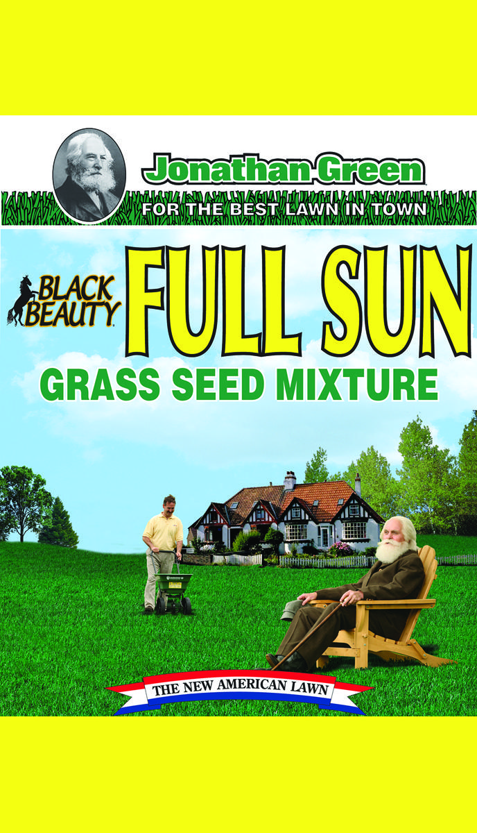 JONATHAN GREEN TURF 10860 Black Beauty 3 Lb. 1275 Sq. Ft. Coverage Full Sun Grass Seed