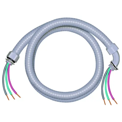 Flexible Whip, 10 AWG Cable, Copper Conductor, THHN Insulation