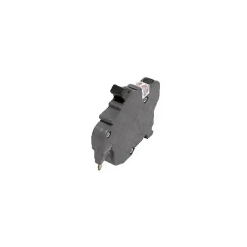 UBIF015N Circuit Breaker, Type NC, 15 A, 1 -Pole, 120 V, Plug Mounting Black