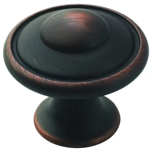 1-3/16" (30 mm) Diameter Allison Value Cabinet Knob Oil Rubbed Bronze Finish 1-3/16" (30 mm) Diameter Allison Value Cabinet Knob Oil Rubbed Bronze Finish