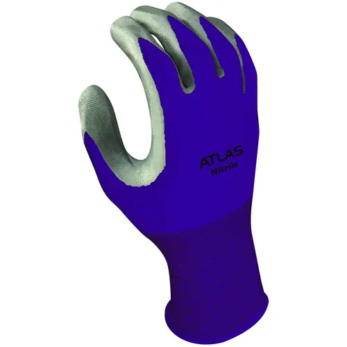 Ergonomic Protective Gloves, XS, Knit Wrist Cuff Gray/Purple Ergonomic Protective Gloves, XS, Knit Wrist Cuff Gray/Purple
