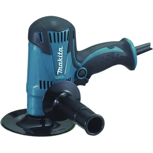 Makita Disc Sander Corded 3.9A Motor with 5" Round Hook and Loop Pad, Non-Vacuum