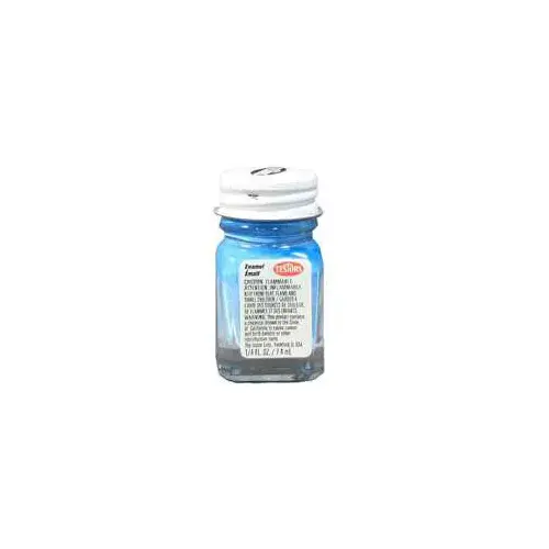 Enamel Paint, Gloss Light Blue, 0.25 oz Bottle Enamel Paint, Gloss Light Blue, 0.25 oz Bottle