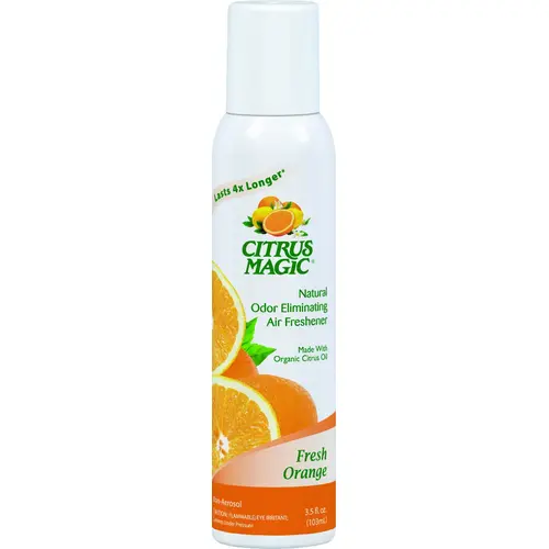 Air Freshener Spray Fresh Orange 3 oz Aerosol - pack of 6