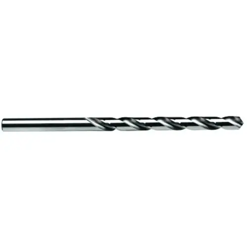 Jobber Drill Bit, 0.173 in Dia, 3-3/8 in OAL, Spiral Flute, 4-Flute, 0.173 in Dia Shank Bright Jobber Drill Bit, 0.173 in Dia, 3-3/8 in OAL, Spiral Flute, 4-Flute, 0.173 in Dia Shank Bright