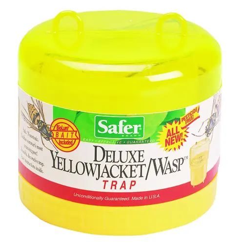 Reusable Trap with Bait, Liquid, Spicy Meat Yellow Reusable Trap with Bait, Liquid, Spicy Meat Yellow
