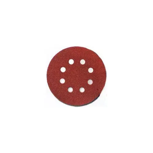 Sanding Disc, 5 in Dia, 220 Grit, Very Fine, Aluminum Oxide Abrasive, 8-Hole - pack of 5 Sanding Disc, 5 in Dia, 220 Grit, Very Fine, Aluminum Oxide Abrasive, 8-Hole - pack of 5