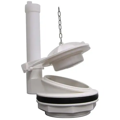 Toilet Flush Valve, For: American Standard Cadet Toilets White Toilet Flush Valve, For: American Standard Cadet Toilets White