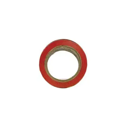 Electrical Tape, 60 ft L, 3/4 in W, PVC Backing, Red